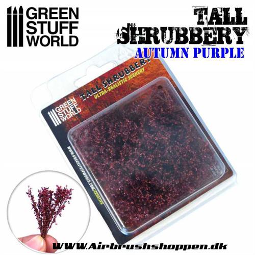 Plante - Tall Shrubbery - Autumn purple - Høje buskadser efterårs lilla.